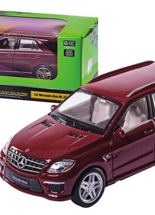 Іграшкова металева моделька mercedes-benz ml 63 amg7 фото