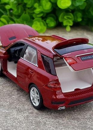 Іграшкова металева моделька mercedes-benz ml 63 amg6 фото