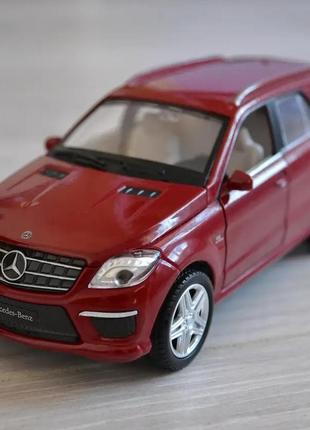 Іграшкова металева моделька mercedes-benz ml 63 amg2 фото