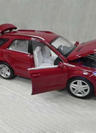 Іграшкова металева моделька mercedes-benz ml 63 amg5 фото