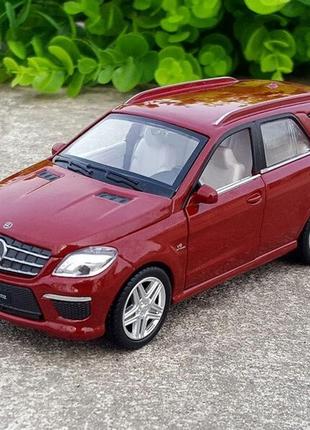 Іграшкова металева моделька mercedes-benz ml 63 amg4 фото