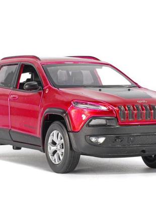 Игрушечная машинка железная jeep cherokee