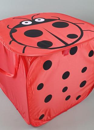 Кошик для іграшок с 36584 (120) 45х46см, у пакеті червона