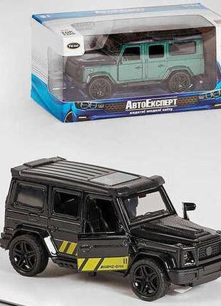 Машина металопластик mg - 40102 (120/2) "авто експерт", 4 види, 1:36, світло, звук, інерція, в коробці