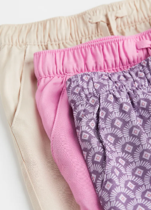 Стильні брендові джогери літні штани для дівчинки h&m2 фото