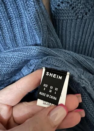 Платье свитер shein (без пояса)7 фото