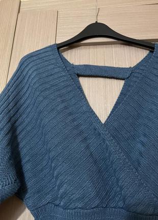 Платье свитер shein (без пояса)6 фото