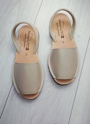 Якісні босоніжки із натуральної шкіри іспанія, оригінал