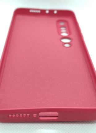 Силиконовый чехол бампер к xiaomi mi 10 pro 4