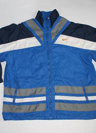 Винтажная куртка ветровка nike 90-тые  xl рост188