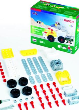 Конструктор bosch строительный набор 3-в-1: команда строителей (8792)