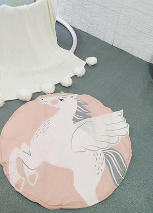Ковдра килимок у дитячу кімнату єдиноріг