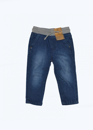 Фирменные джинсы брюки f &amp; f на мальчика 12-18 мес