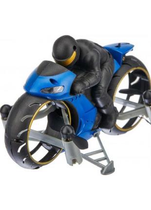 Радиоуправляемая игрушка zipp toys квадрокоптер flying motorcycle blue (rh818 blue)4 фото