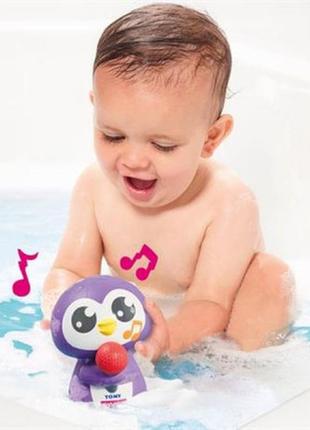 Іграшка для ванної toomies пінгвін (e72724)6 фото