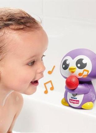 Іграшка для ванної toomies пінгвін (e72724)4 фото