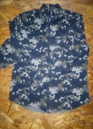 Котоновий комуфляж реглан кофта воєна fsbn