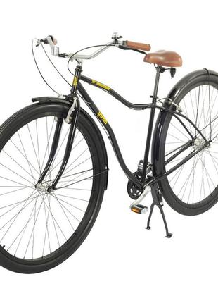 Велосипед qu-ax bicycle 36" чорний