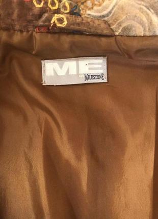 Шкіряна куртка від відомого бренду milestone8 фото