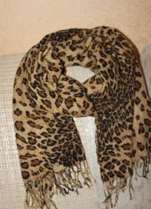 Красивий палантин, шарф, віскоза, 65 на 168 см