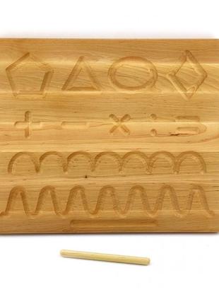 Цифровая доска по системе монтессори (стилус-2шт в комплекте)