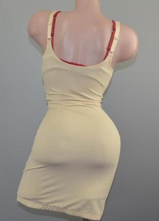 Моделювальна стяжка, боді, грація, плаття, що коригувати білизну biege (m)3 фото