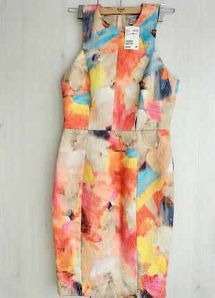 Новое нежное и яркое платье h&amp;m, размер 36, 38 весенняя коллекция