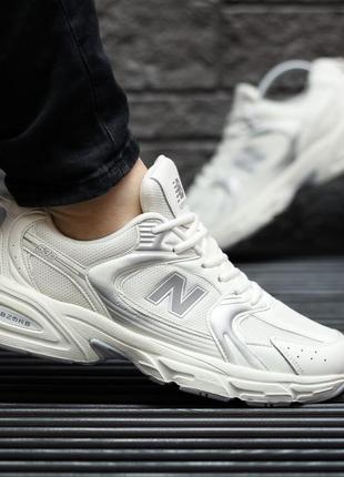 Весенние, спортивные кроссовки new balance 530 white