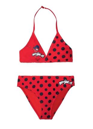 Купальник девочке 158/164 с принтом леди баг