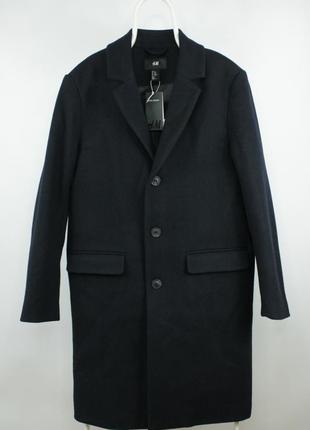 Стильне классичне пальто h&amp;m wool-blend coat2 фото