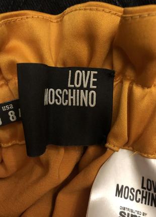 Love moschino юбка ярко оранжевая6 фото