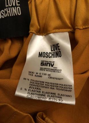 Love moschino юбка ярко оранжевая7 фото