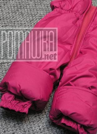Детский р 98 2-3 года зимний термокомбинезон раздельный куртка и штаны на овчине для девочки зима 50295 фото
