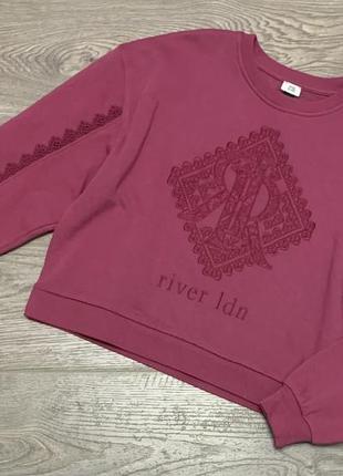 Свитшот/кофта/свитер river island на возраст 13-14 лет/164 см