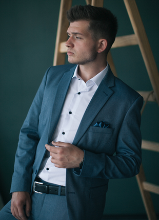 Мужской классический костюм брючный