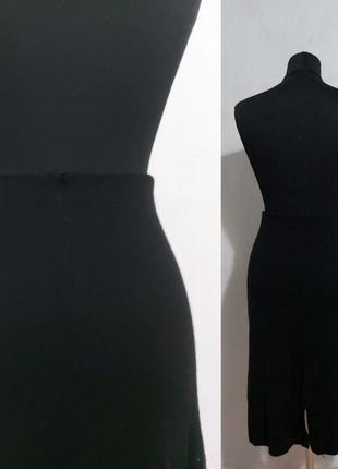Плотная эластичная юбка мелкой вязки из мериношерсти carmen g. италия8 фото