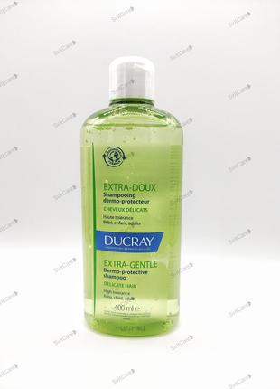 Ducray cheveux delicats extra-doux shampooing шампунь