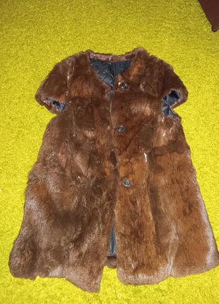 Безрукавка жилетка натуральная обмен