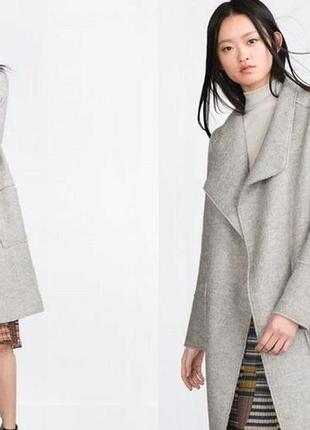 Пальто тренч zara4 фото
