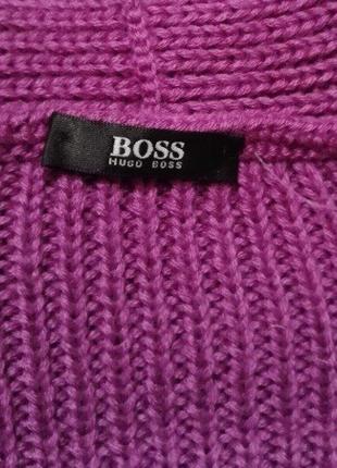 Брендовий пуловер hugo boss, 100% вовна, розмір 12/40 або l8 фото