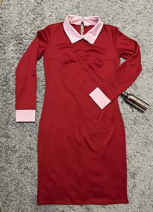 Сукня з воротом