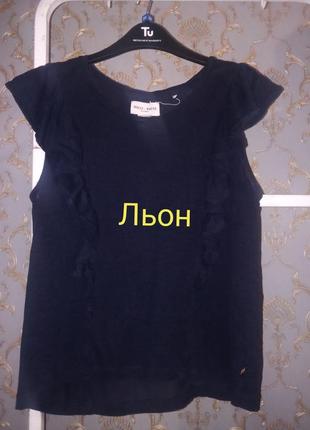 Блузка льон