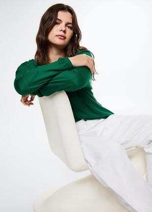 Пуловер з трикотажу mng, в складі кашемір, розмір м/l, колекція 2022 року6 фото