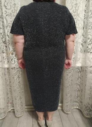 Шикарна ❤️ яркое платье на пышные формы6 фото