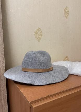 Шляпа капелюх н&м з вовни для фотозйомки головний убор кепка
