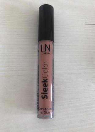 Блиск для губ ln professional sleek color no 213 матовий беж