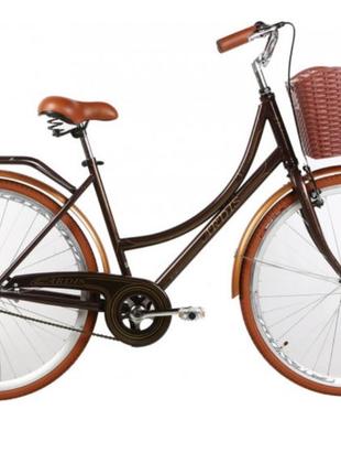 Велосипед ardis verona 28" 19" 2023 коричневий1 фото