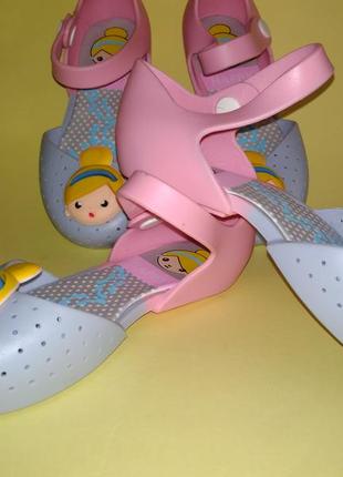Сандалии happy стиль мини-мелисса пвх мята-розовые3 фото