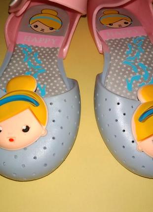 Сандалии happy стиль мини-мелиса пвх мята-розовые