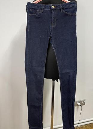 Джинсы темные классика m